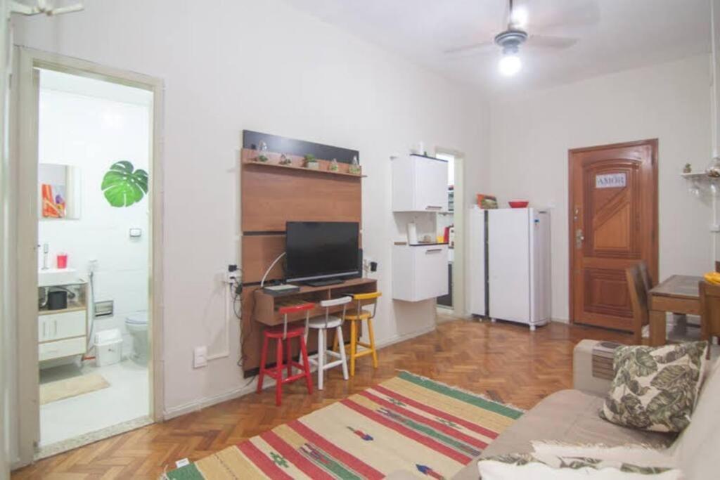 Apartamento Charmoso Na Praia De Copacabana Rio de Janeiro Exterior photo